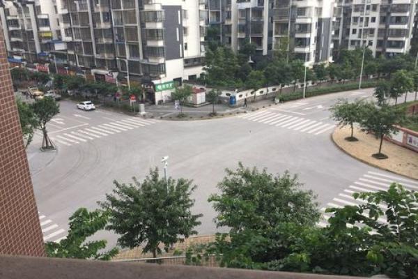 城市十字路口房子风水