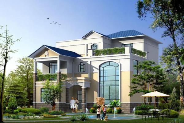 房子正对别墅风水