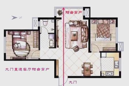 半圆房门的风水