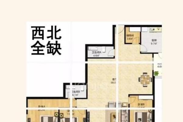 风水学上房子的户型缺角怎样改