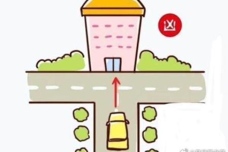 风水知识房子后面冲着路