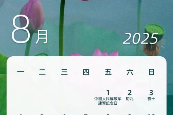 8月25日是国家设立的什么节日