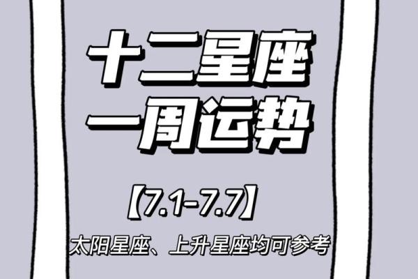 星座七月运势图表最新