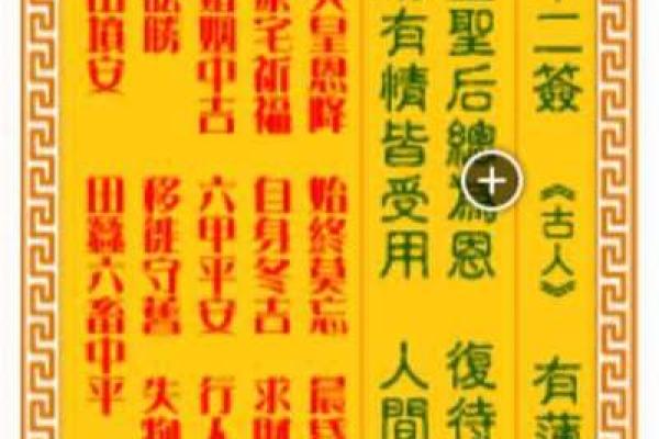 观音灵签第21签复合