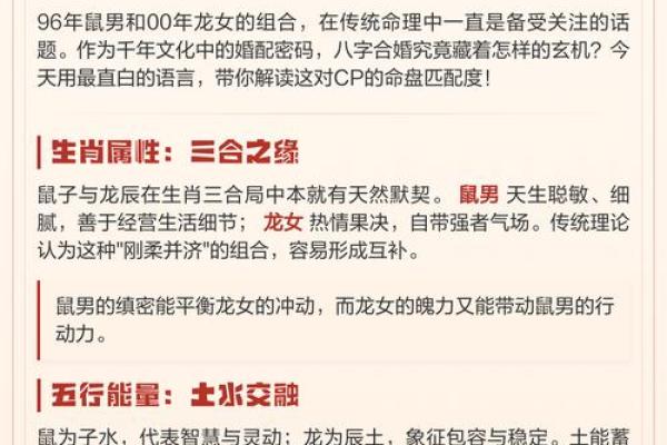 96年鼠男配什么生肖 96年鼠男与什么属相最不配对