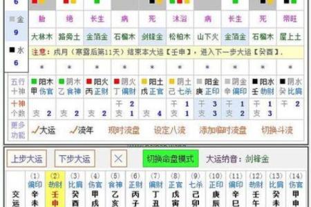 八字排盘解盘