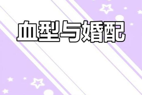关于血型的婚姻综合症
