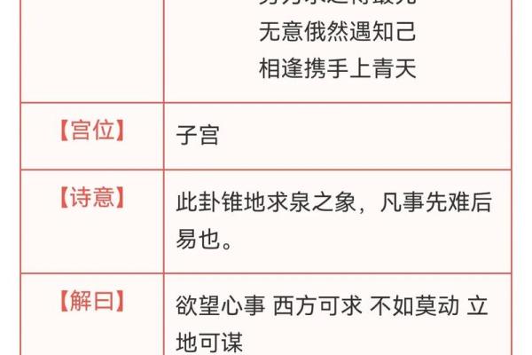 观音灵签第五十一签姻缘