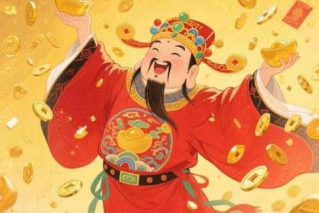 天命财神女,命里自带财神