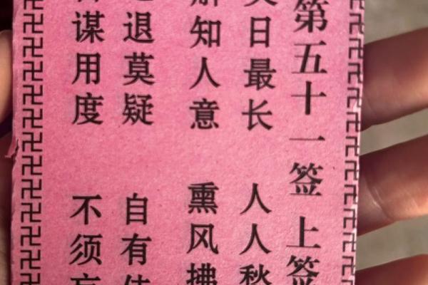 天王菩萨灵签