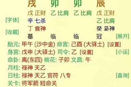痴情的八字