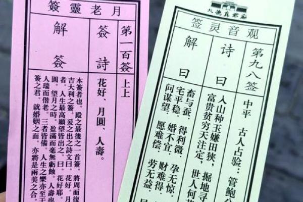 西门观音灵签全部详解