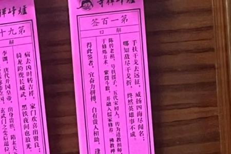 鸡足灵签解签68签全解