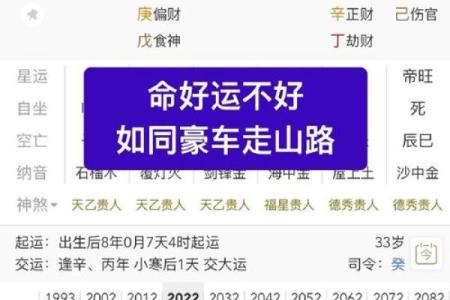 八字同透