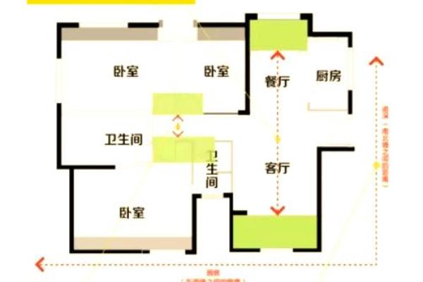 不通透一居室房子风水