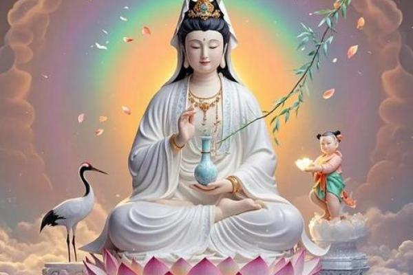 观音菩萨坐什么花 观音菩萨坐什么花