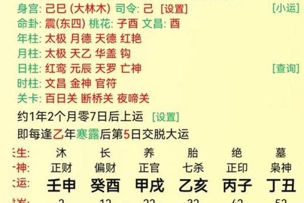 八字冲局 八字冲局