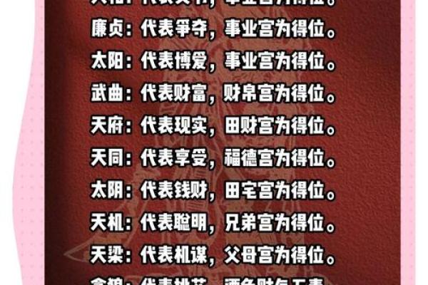 紫微斗数戊级星大小排序 戊子的官星？