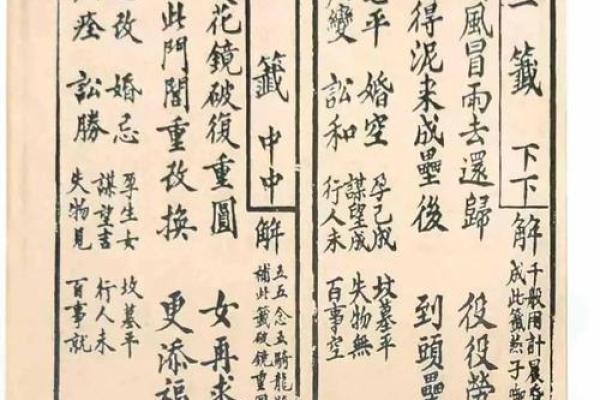 千手观音灵签第六十三签