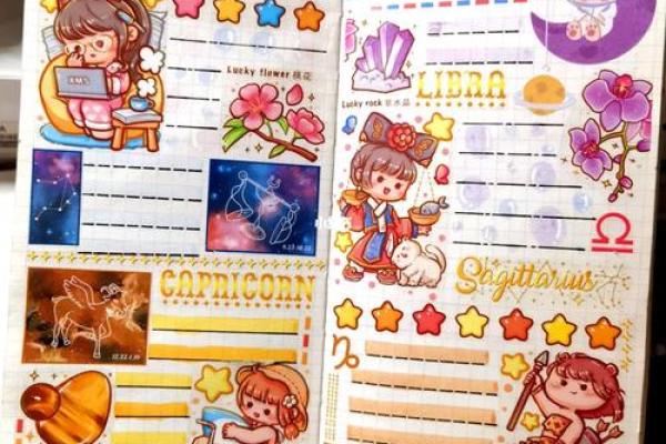十二星座专属手账本怎么做