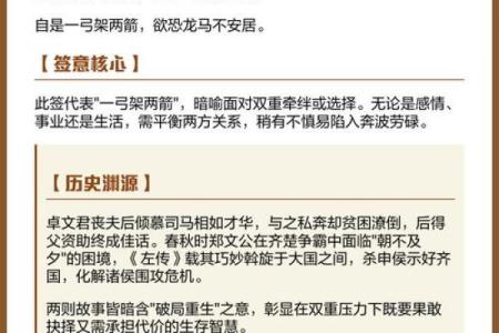 观音灵签文君遇相如