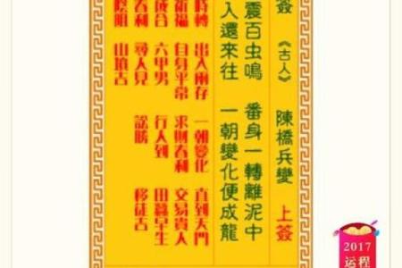 观音灵签68签姻缘选择