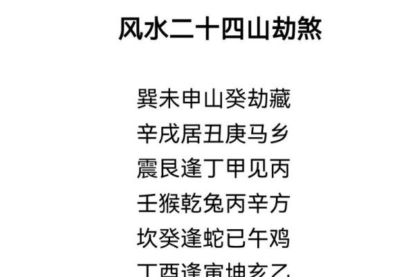 风水文化：风水九歌十诀