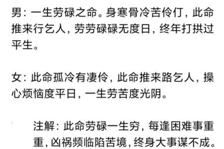 出生年月称骨算命