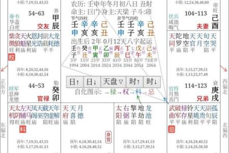 紫薇斗数旺陷平