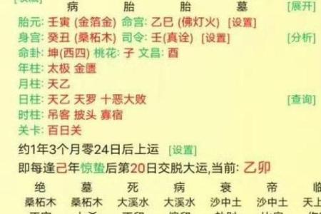 八字起大运表的正确算法详解,大运排出来了怎么看吉凶