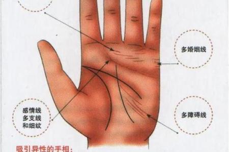 女人断掌手相算命图解