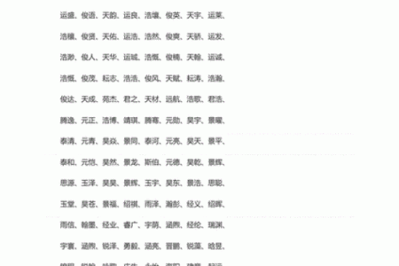 孩子生辰八字起名字