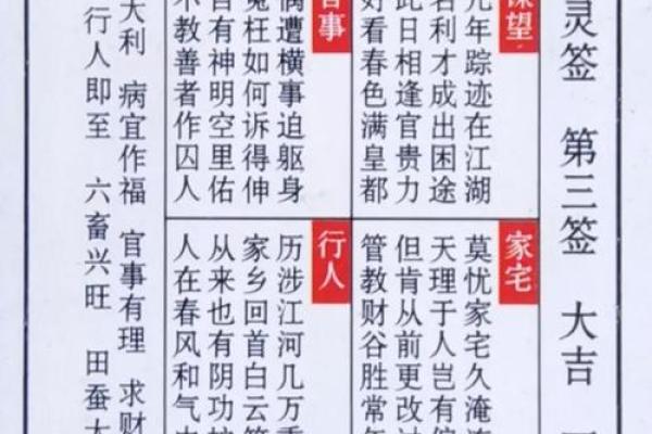 土地灵签22签详解