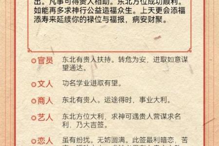 每一日财运灵签