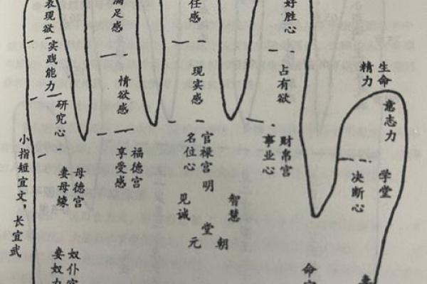 女人右手掌纹图解算命