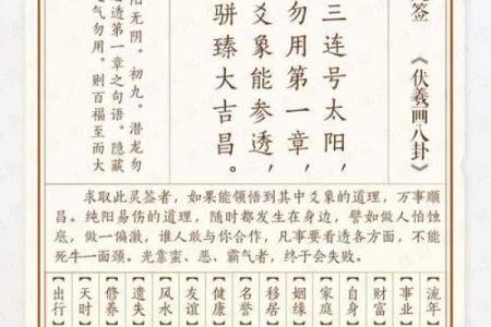 太岁灵签十九签