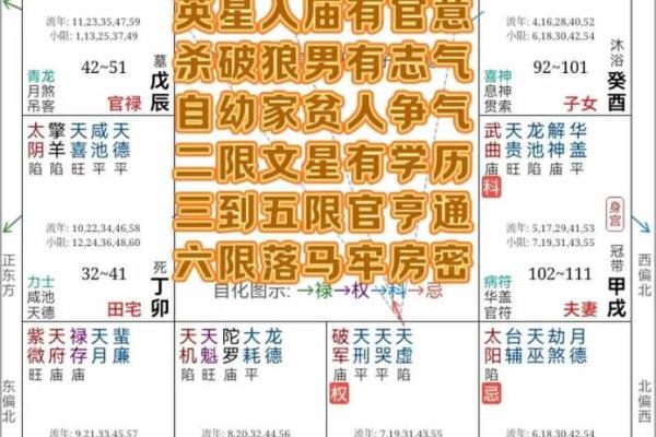 紫薇斗数三合杀破狼