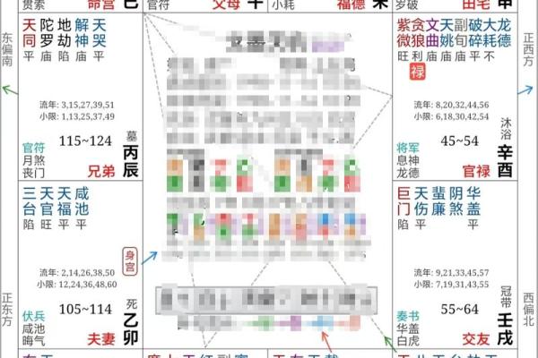 紫薇斗数盘图片 紫薇斗数盘图片