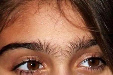 连心眉面相算命图解