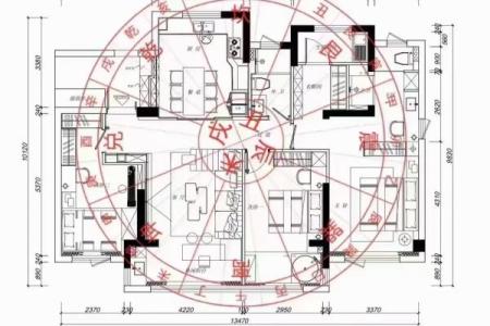 房屋风水布局实例