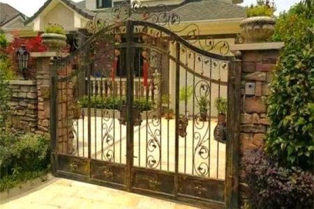 农村围墙大门风水