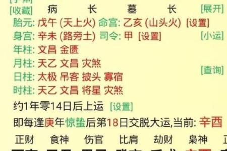 八字格局成败救应条件表格