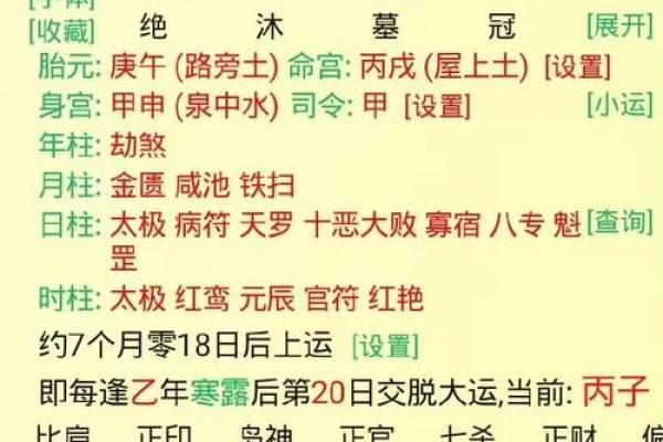 相同八字相同大运不同命运