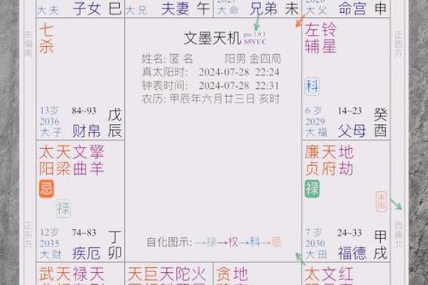 紫薇斗数桃花星6