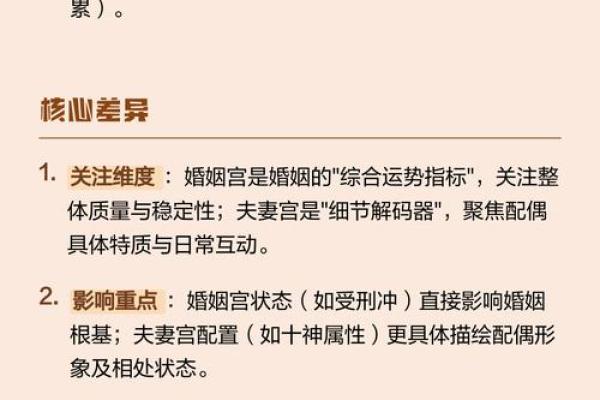 婚姻宫八字