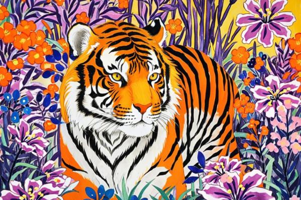 1986年属虎人：八字旺夫命，感情有波折