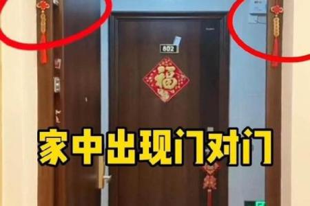 “两门相冲”的风水知识及其化解方法