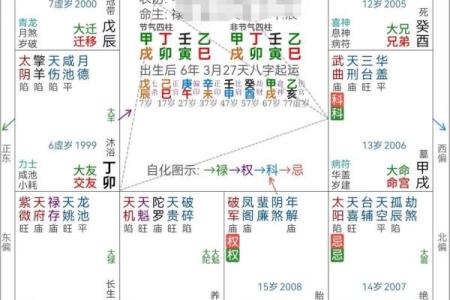 紫薇斗数阴阳五行生克制化