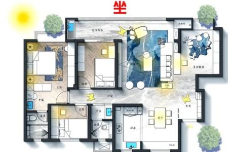 套房风水坐向与朝向讲究因素是什么